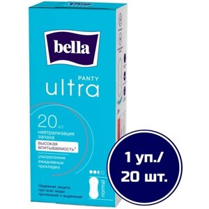 Bella прокладки ежедневные Panty ultra normal, 2.5 капли, 20 шт.