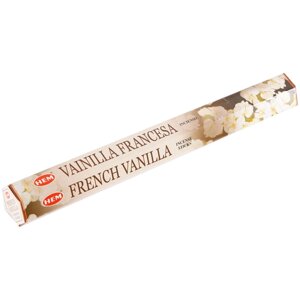 Благовония "ХЕМ Французская ваниль / HEM French Vanilla", 20 палочек.