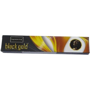 Благовония Nandita Black Gold (Черное золото) 15г, 12 палочек
