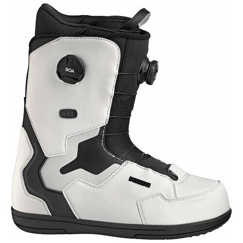 Ботинки сноубордические deeluxe ID DUAL BOA PF (21/22) white, 23,5 см