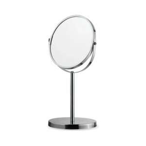 Brabix зеркало косметическое настольное 602852 зеркало косметическое настольное 602852, серебристый