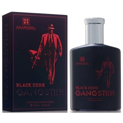 Brocard men Gangster - Black Code Туалетная вода 100 мл. (marsel Parfumeur)