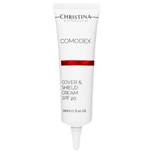 Christina Comodex Защитный крем для лица с тоном SPF20 Cover & Shield Cream 30 мл