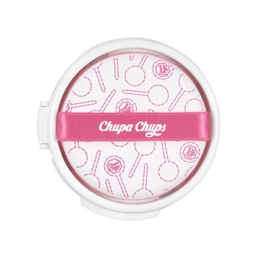 Chupa Chups Тональный крем Candy Glow Cushion Refill сменный блок, SPF 50, 14 г, оттенок: 02 shell