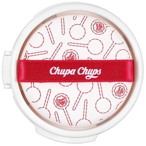 Chupa Chups Тональный крем Candy Glow Cushion Refill сменный блок, SPF 50, 14 мл/14 г, оттенок: 1.0 Ivory, 1 шт.
