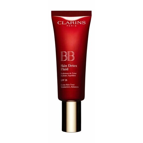 Clarins BB флюид Skin Detox, SPF 25, 45 мл, оттенок: 02 medium