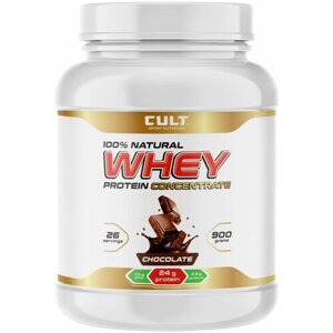 Cult 100% Whey Protein 75 - 900 грамм, шоколад