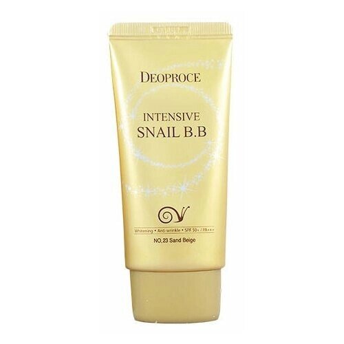 Deoproce BB крем Intensive Snail, SPF 50, 50 мл, оттенок: 23 sand beige