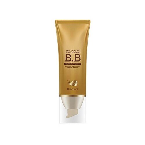Deoproce BB крем Snail Galac-tox Pearl Shining, SPF 50, 40 мл/40 г, оттенок: 21 natural beige