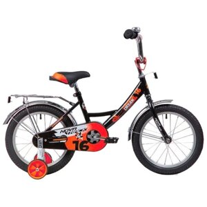 Детский велосипед Novatrack Urban 16 (2020) черный 10.5"требует финальной сборки)