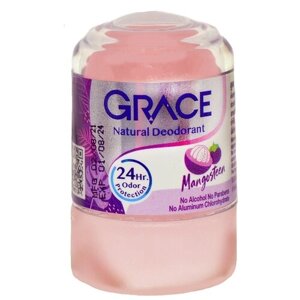 Дезодорант кристаллический натуральный Мангостин Грейс | Grace Crystal Deodorant Mangosteen 50гр.
