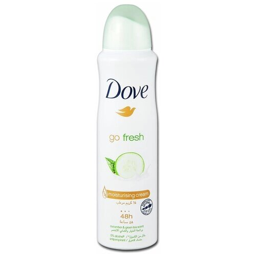 Дезодорант женский Dove "Go fresh" Свежесть огурца, 150 мл, 1 шт.