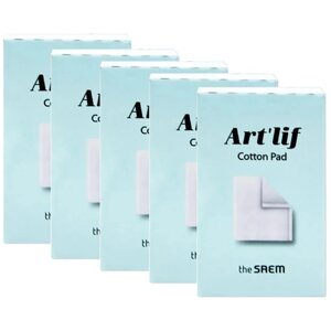 Диск ватный The Saem Art'Lif cotton pad (sample), 5 шт