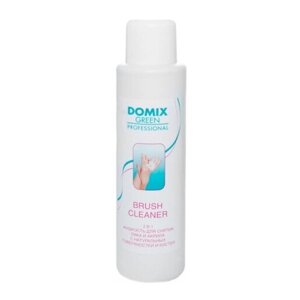 Domix Green Professional, Жидкость для снятия лака, акрила с кистей 2 в 1, 1000 мл