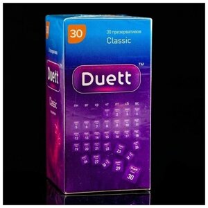 DUETT Презервативы DUETT classic 30 шт.