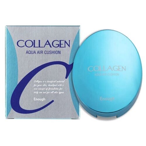 Enough тональный крем Collagen Aqua Air Cushion, SPF 50, 15 мл/110 г, оттенок: тон №13