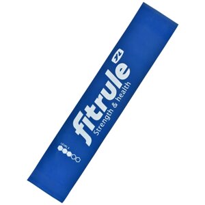 Фитнес-резинка для ног FitRule 8 кг, синие)