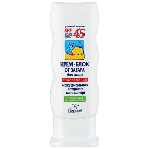 Floresan крем блок для лица SPF 45, 60 мл