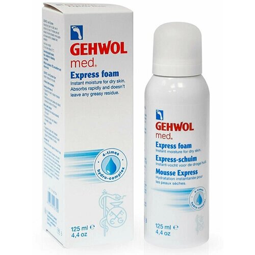 Gehwol Med Express Foam - Экспресс-пенка для увлажнения 125 мл