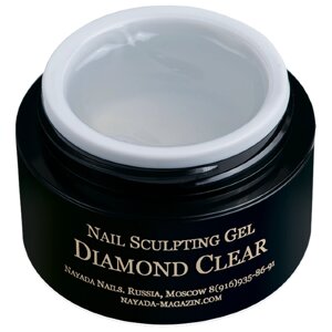 Гель для наращивания ногтей Nayada Diamond Clear объемом 60 гр