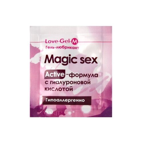 Гель-смазка Биоритм LoveGel M Magic Sex, 4 г