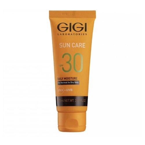 GIGI SUN CARE Daily SPF30 DNA Protector For Dry Skin Крем SPF30 с защитой ДНК для норм. сухой кожи, 75 мл
