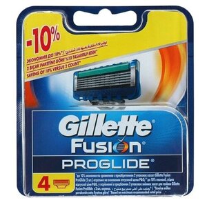 Gillette Fusion ProGlide 5 (Джилет Фьюжн ПроГлайд)/Сменные кассеты 4 шт.