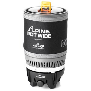 Горелка газовая Kovea Alpine Pot Wide KB-0703W 1 л.