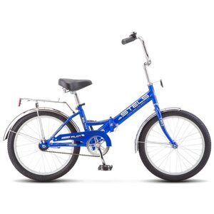 Городской велосипед STELS Pilot-310 20" Z010 (2022) рама 13" Синий