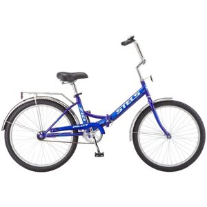 Городской велосипед STELS Pilot 710 24 Z010 (2018) синий 16"требует финальной сборки)