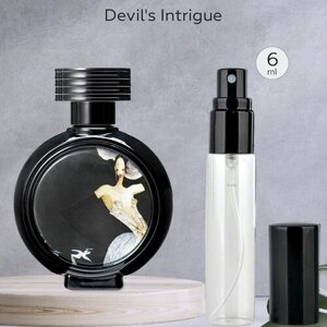 Gratus Parfum Devil's Intrigue духи женские масляные 6 мл (спрей) + подарок
