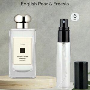 Gratus Parfum English Pear Freesia духи женские масляные 6 мл (спрей) + подарок