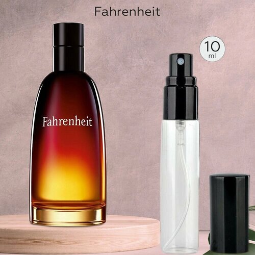 Gratus Parfum Fahrenheit духи мужские масляные 10 мл (спрей) + подарок