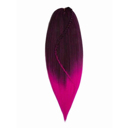 Hairshop Канекалон Вау Джау 1В/К10 1,4м/100 г (Черный с переходом в розовый)