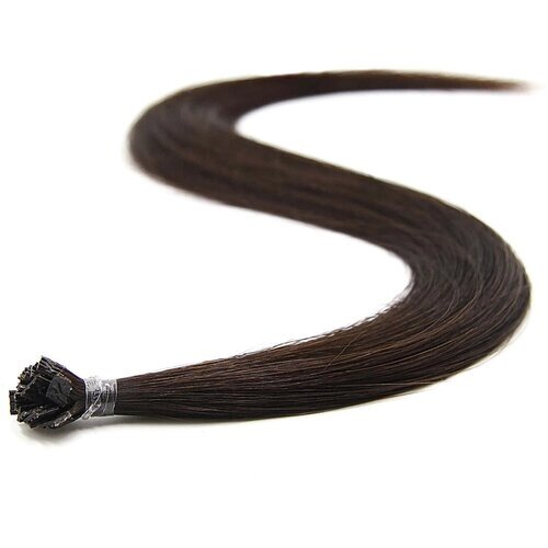 Hairshop Волосы для наращивания 2.0 (2) 40см 5STARS (20 капсул) (Темно-коричневый)