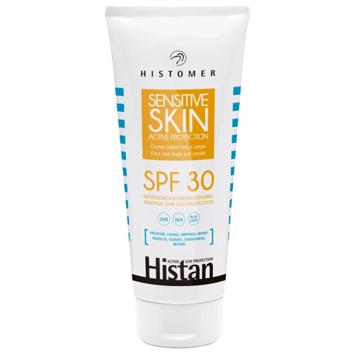 Histomer (Хистомер) Histan Sensitive Skin Active Protection SPF 30 / Солнцезащитный крем для чувствительной кожи SPF 30, 200 мл
