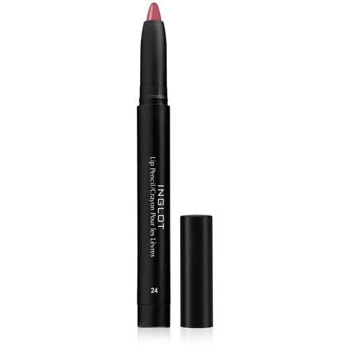 Inglot контурный карандаш для губ AMC с точилкой,24 Цветочный розовый