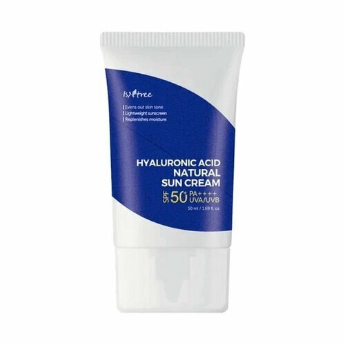 IsNtree Hyaluronic Acid Natural Sun Cream Гиалуроновый солнцезащитный крем PA