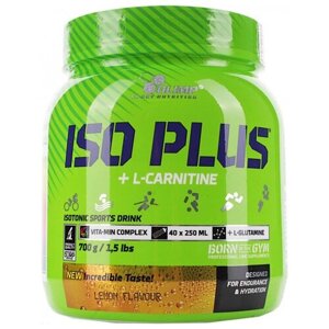 Iso Plus Powder + L-Carnitine Olimp Sport Nutrition (700 гр) - Лимон