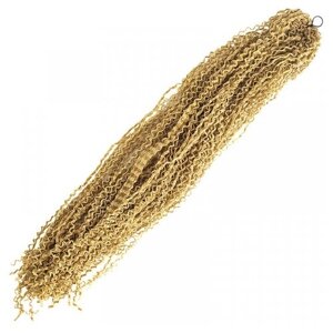 Канекалон Зизи, косички гофре, волосы для наращивания, афрокудри,120 см цвет пшеничный