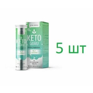 Keto Guru (Кето Гуру) - эффективный для похудения . Набор 5 шт.