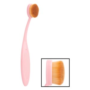 Кисть-щетка макияжная Universal Brush № 3 (09 Пастельно-розовая ручка)