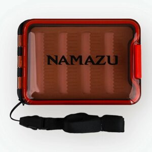 Коробка-ящик Namazu N-BOX34 для мормышек Slim Box, тип А - Оранжевый