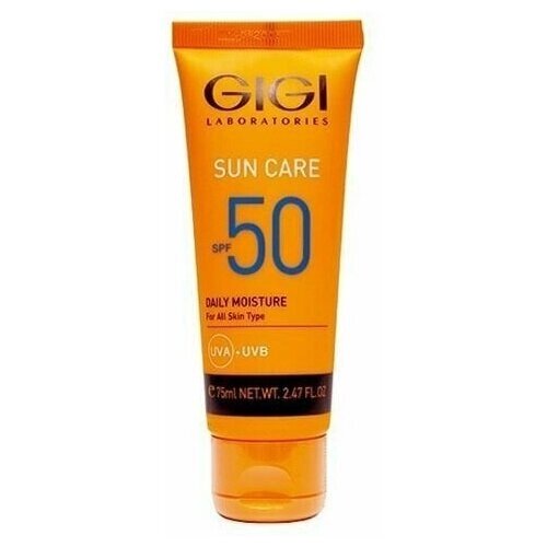 Крем увлажняющий защитный антивозрастной для всех типов кожи SPF 50, 75 мл (GiGi, Sun Care)