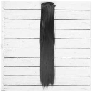 Кукольные волосы-тресс «Прямые» длина волос: 40 см, ширина: 50 см,3