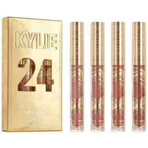 KYLIE cosmetics BY KYLIE jenner набор 24k birthday collection lip shine lacquer set