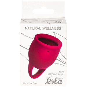 Lola games Менструальная чаша Natural wellness, малиновый