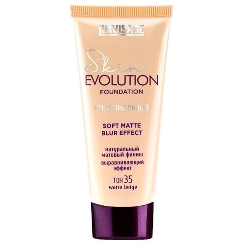 LUXVISAGE Тональный крем Skin Evolution Soft Matte Blur Effect, 35 мл/35 г, оттенок: 35 warm beige