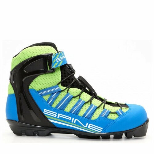 Лыжероллерные ботинки SPINE NNN Skiroll Combi (14) (черный/синий) (41)