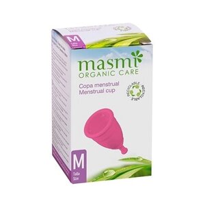 Masmi чаша менструальная, розовый/M